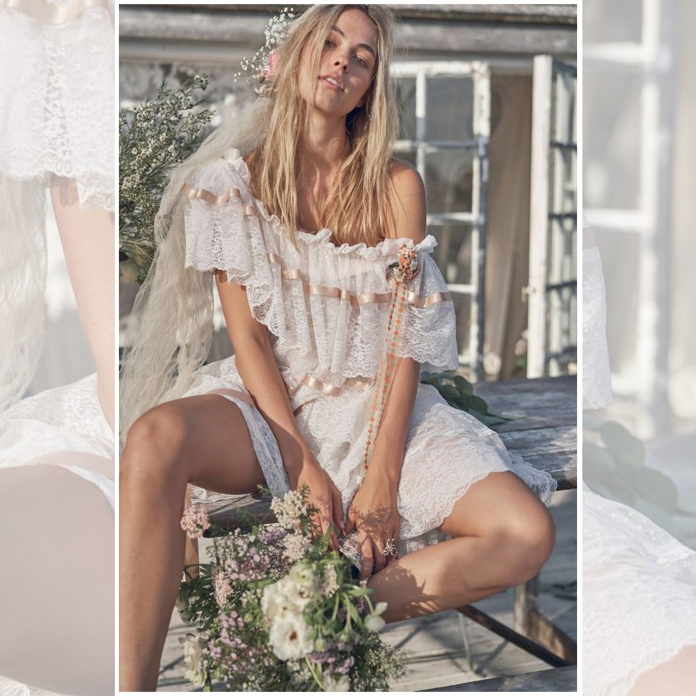 LoveShackFancy LIMITED EDITION RARE Fabia Wedding Dress Gown - Picture 5 of 16